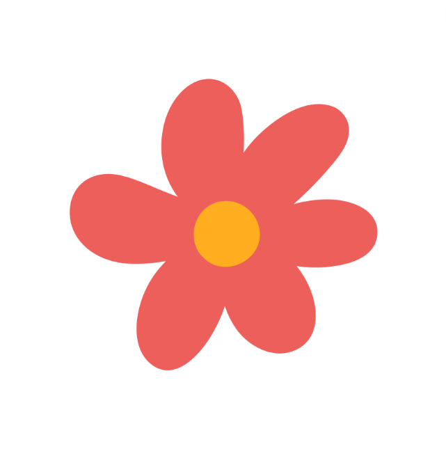 Bloem rood